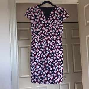 Beautiful floral sheath dress